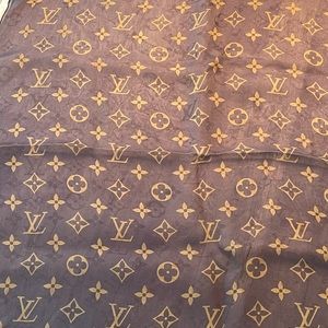 Louis Vuitton monogram scarf